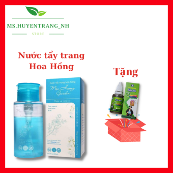 Nước Tẩy Trang Hoa Hồng Mộc Hương Garden Chai 200ml, Làm Sạch Dịu Nhẹ, Dưỡng Ẩm, Thoáng Chân Lông