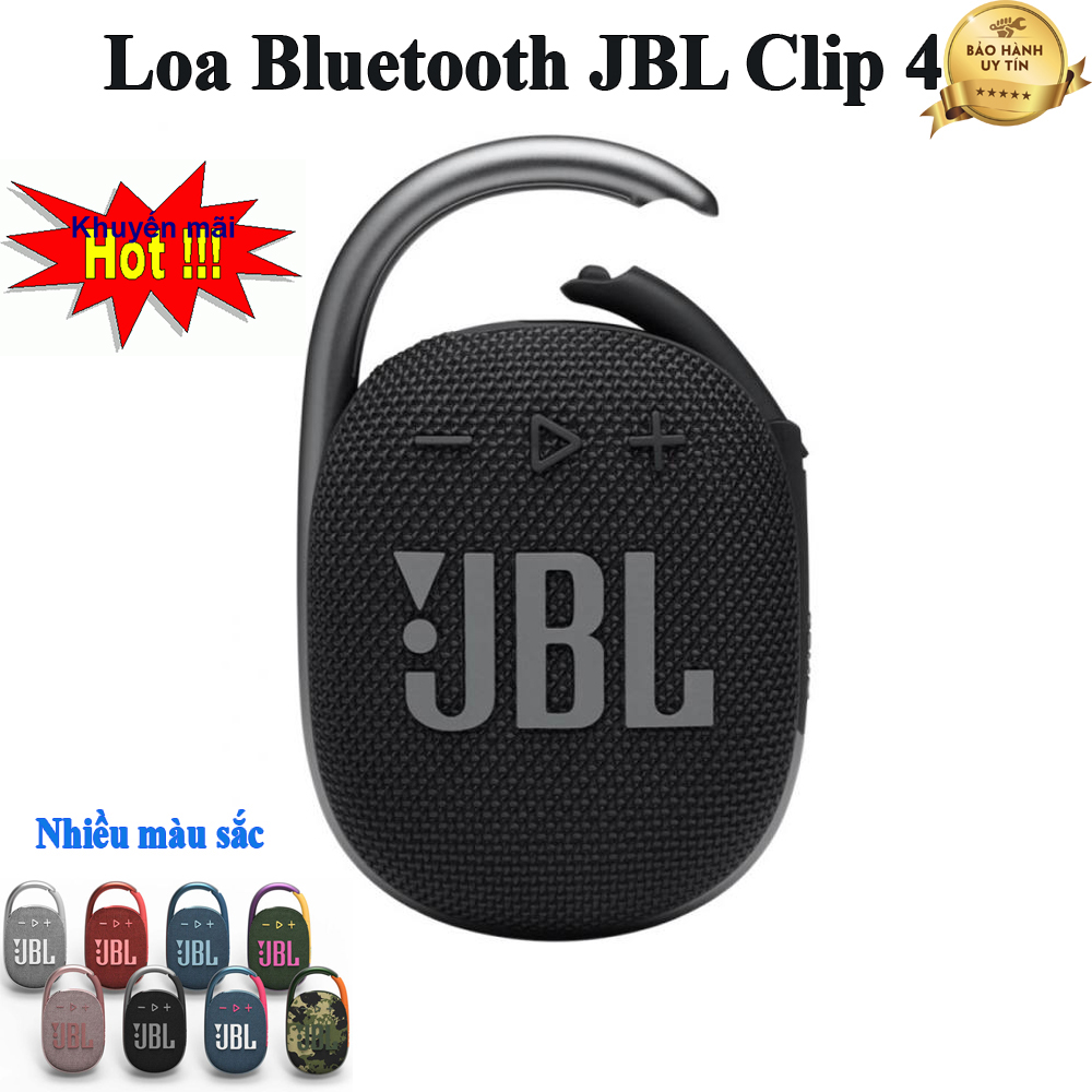 Loa bluetooth không dây Mini, Loa Bluetooth JBL Clip 4