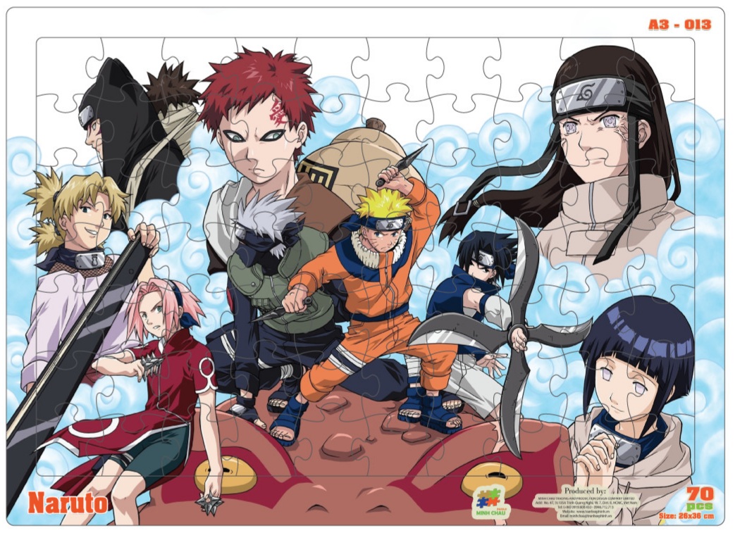 Tranh ghép hình 70 mảnh / naruto