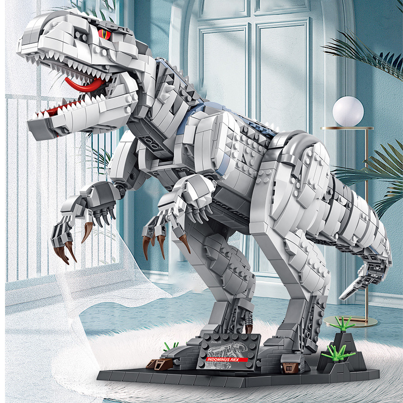 Đồ chơi lắp ráp Khủng long bạo chúa T-rex - Panlos 611002 T-Rex Dinosaur