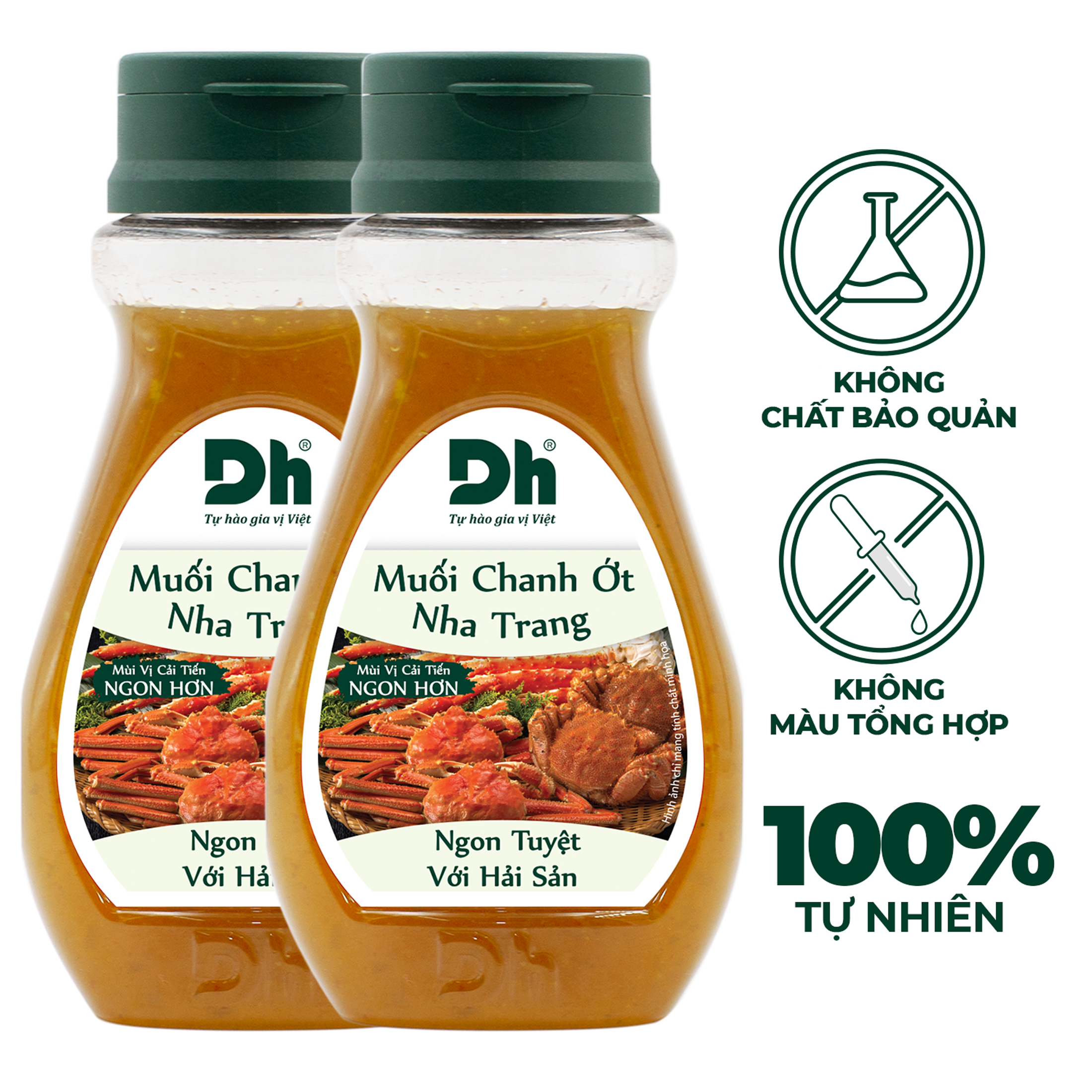 Combo 2 Muối Chanh Ớt Nha Trang Dh Foods