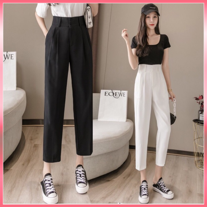 Quần baggy cạp bản to 3 khuy siêu Hot PL83