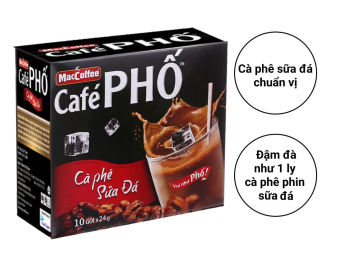 Cà phê sữa đá MacCoffee Café Phố 240g