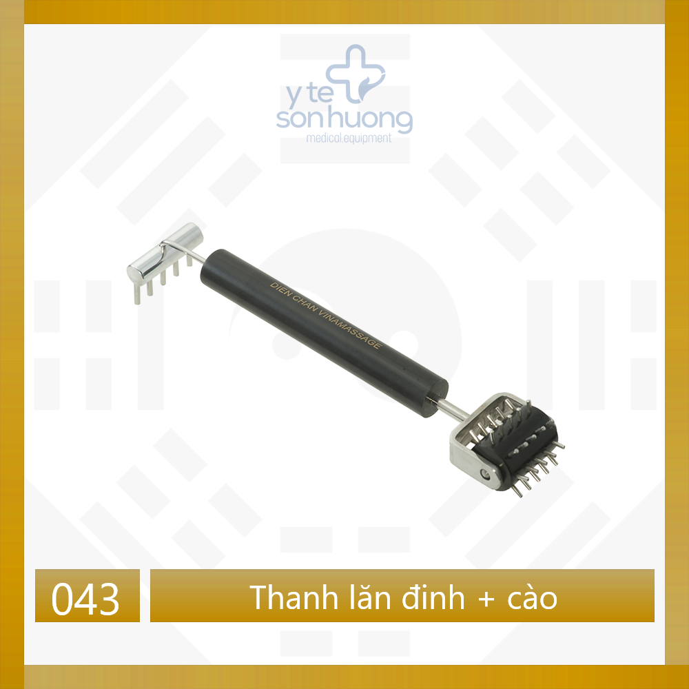Thanh lăn đinh + cào diện chẩn