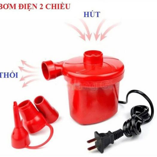 Mẫu SẢN PHẨM Bơm Hơi Điện Mini - Bơm hơi bể bơi phao, nệm hơi, phao bơi chinh $$$ $