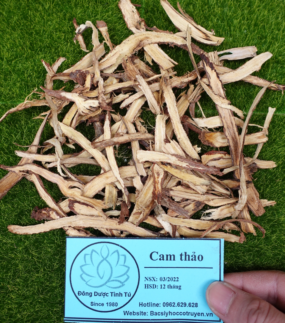 Cam thảo 100g, dược liệu khô, sạch