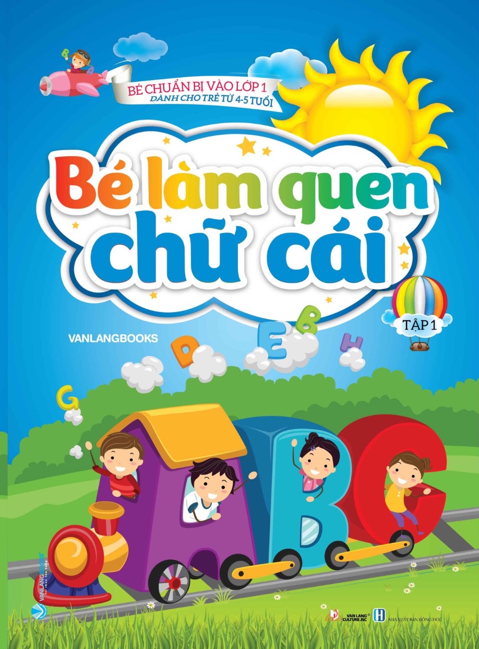 Sách - bé làm quen chữ cái - tập 1 -vanlangbooks