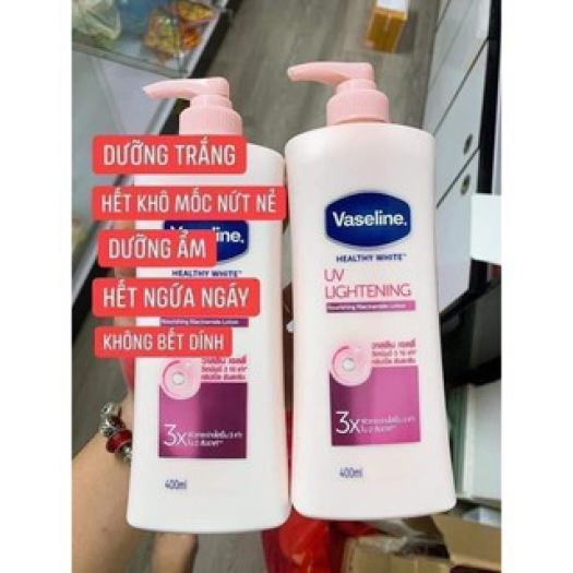 Sữa dưỡng thể Vaseline 400ml UV Lightening 3X Thái lan 5.0