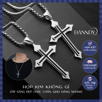 Dây Chuyền Thánh Giá. Mặt Dây Chuyền Thánh Giá Chữ Thập. Vòng Cổ Thánh Giá Nam Nữ Thép Titan Không Gỉ