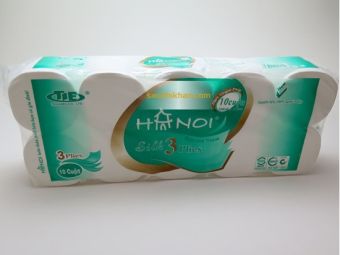 GIẤY VỆ SINH HÀ NỘI SILK 3 LỚP 1.6KG