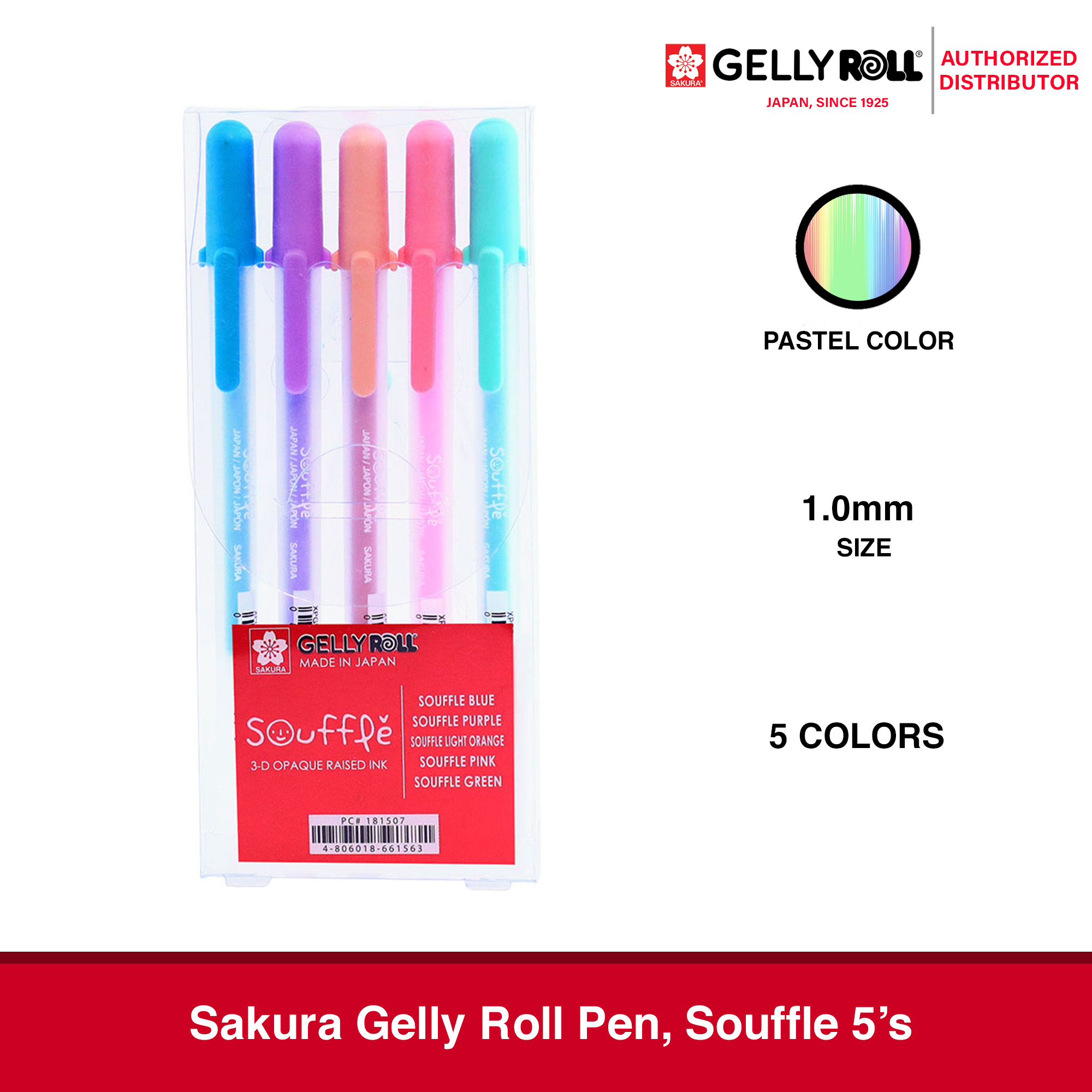 Sakura Gelly Roll Classic White Gel Pen - 3 Pen Set (Fine/Medium