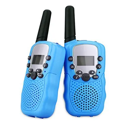 2pcs Children's Toy Walkie Talkie Kids Mini Radio Interphone UHF Long Range Handheld Transceiver Toys For Boys Girls Gift (3)