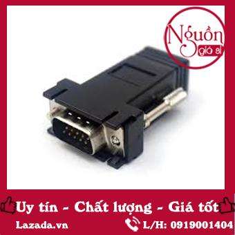 1 Đầu chuyển đổi VGA sang cáp mạng RJ45 CAT5 CAT6-30M