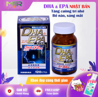 Viên uống bổ não sáng mắt DHA & EPA Soft Capsule 120 viên của Nhật Bản - 1588032 - tăng cường trí nhớ, bổ não, sáng mắt - bổ não tăng cường trí nhớ, bổ não nhật, bổ não trẻ em, bổ mắt cho bé, bổ mắt người già