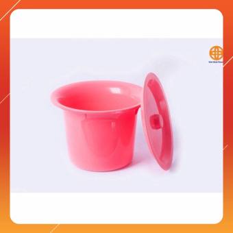 Bô vệ sinh có nắp đậy, Bô nhựa nguyên sinh dày dặn, đảm bảo an toàn cho em bé - Smart House