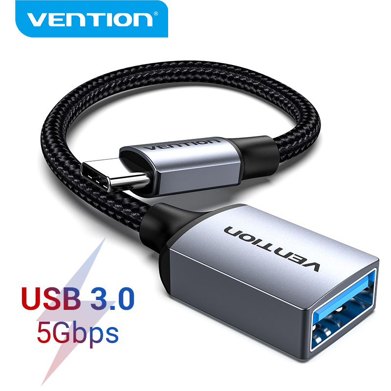 Vention USB Type C OTG Cable USB 3.1 Gen 1 C Male To USB 3.0 A Female 5Gbps Stable High Speed Transf
