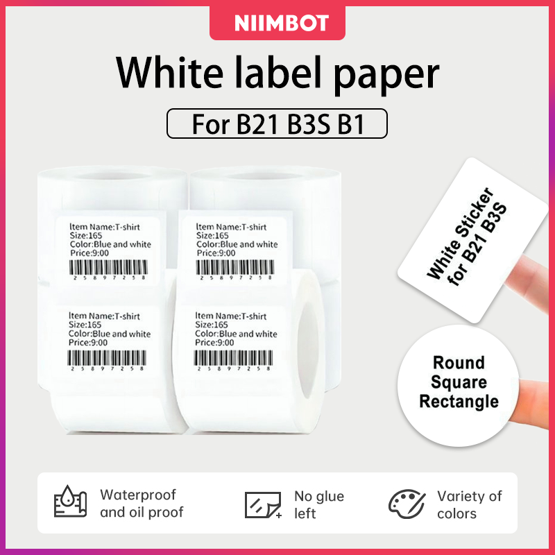 A-SUB Vinyl Sticker Label A4 Waterproof Transparent/Glossy/Matte Self-Adhesive  Sticker Paper Inkjet printer 50pcs