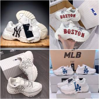 Giày thể thao sneaker Giày MLB NY Vàng, giày MLB LA, Giày Boston nam nữ TĂNG CHIỀU CAO giá rẻ