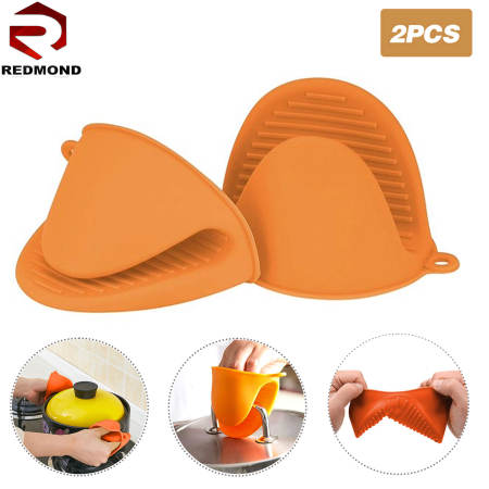 Redmond Silicone Pot Holder Kitchen Finger Protector and Non-Slip for Cooking and Baking