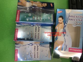 Dáng xuân phục linh - giảm cân an toàn, hiệu quả ( Hộp 10 viên)