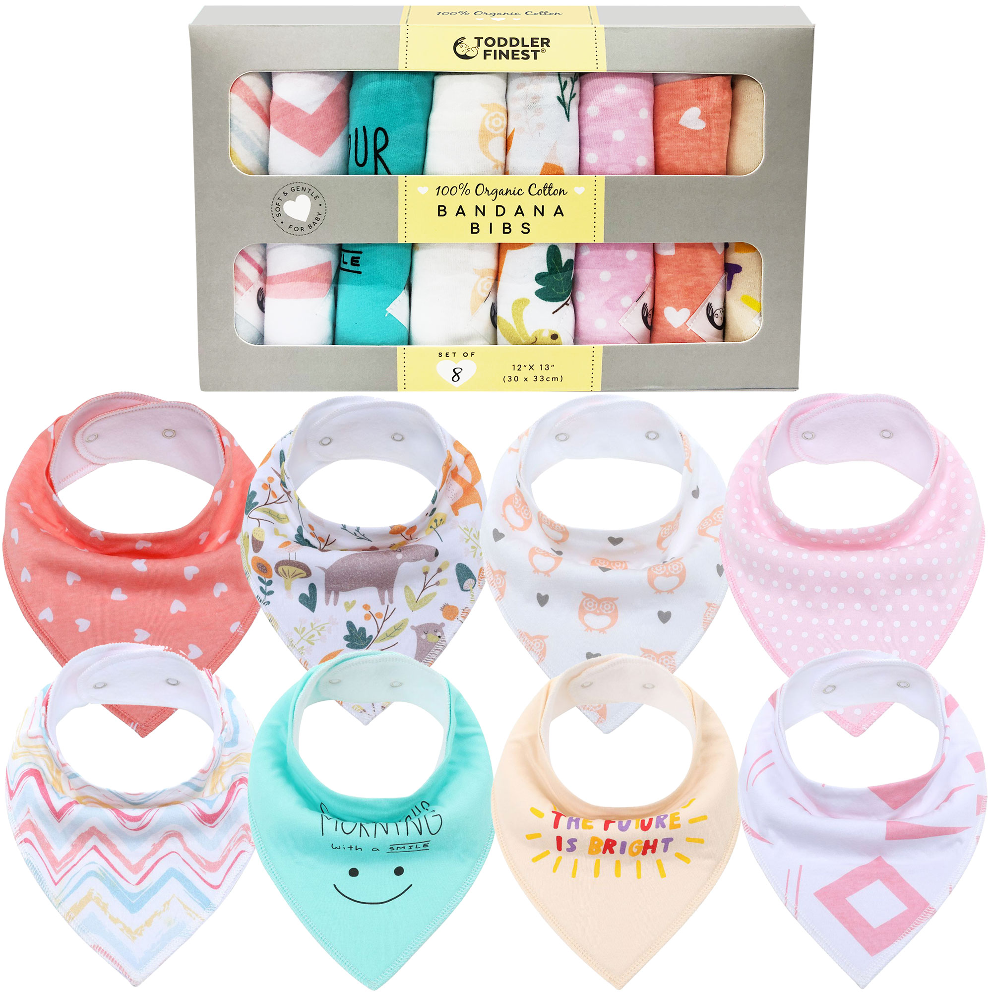 PreOrder Amalia Organic Cotton Feeding Bib