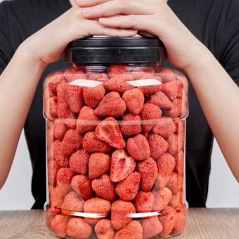 Dâu tây sấy giòn (Túi, Hộp 250g/ 500g/ 1kg)