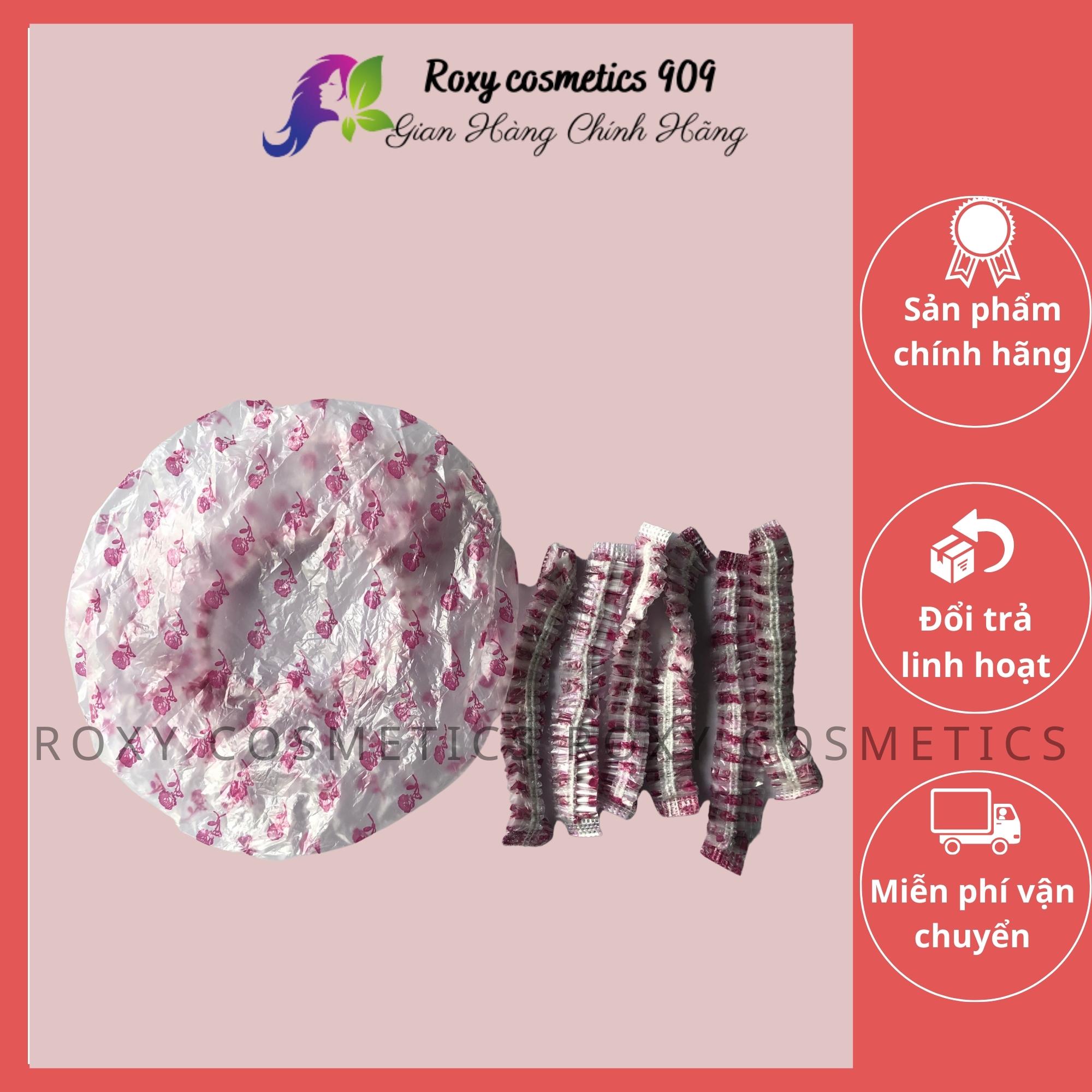 Mũ ủ tóc nilon, mua 1 tặng 2 , siêu tiện lợi dùng ủ hấp trùm tóc - Roxy cosmetic 909