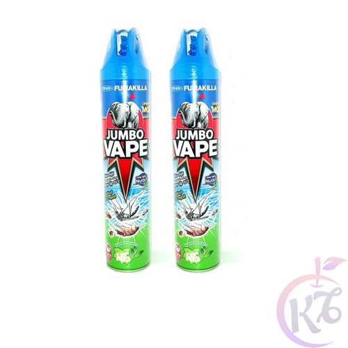 Combo 2 chai Bình xịt muỗi Jumbo chai 600ml hương Hoa và Trà - bình xịt côn trùng JumboVAPE dịu nhẹ