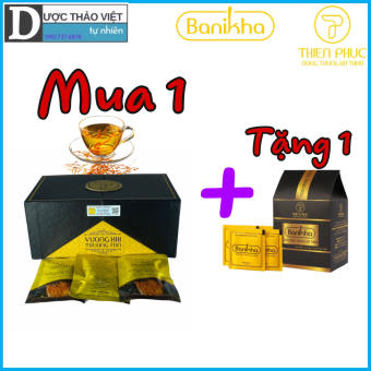 Hộp Đông Trùng Hạ Thảo Thiên Phúc sấy khô (20 gói x 1g) + TẶNG Hộp Trà BANIKHA Đông Trùng Hạ Thảo Thiên Phúc 20 gói