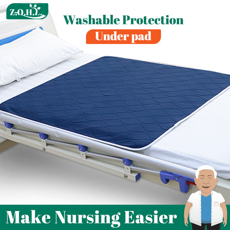 Waterproof Incontinence Bed Pads Washable Reusable Cooling Bed Underpads Non -slip Bed Cover Pet Mat Dog Training Pad Mattress Protector Mattress Pad  For Adults Elderly Kids Baby Pets - Temu