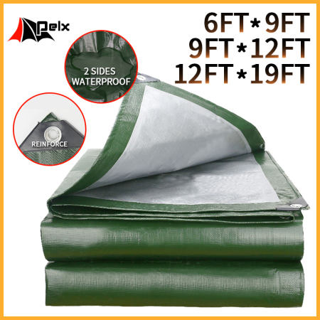 trapal waterproof makapal size 9ft x 12ft tolda trapal rain cover lona trapal sale truck cover high quality tarpaulin Multiple sizes available