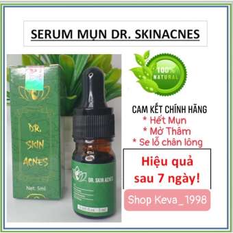 Serum mụn Dr.Skin acnes, sạch mụn Dr skinacnes 5ml bay mụn hết thâm làm mịn da hiệu quả trong 7 ngày