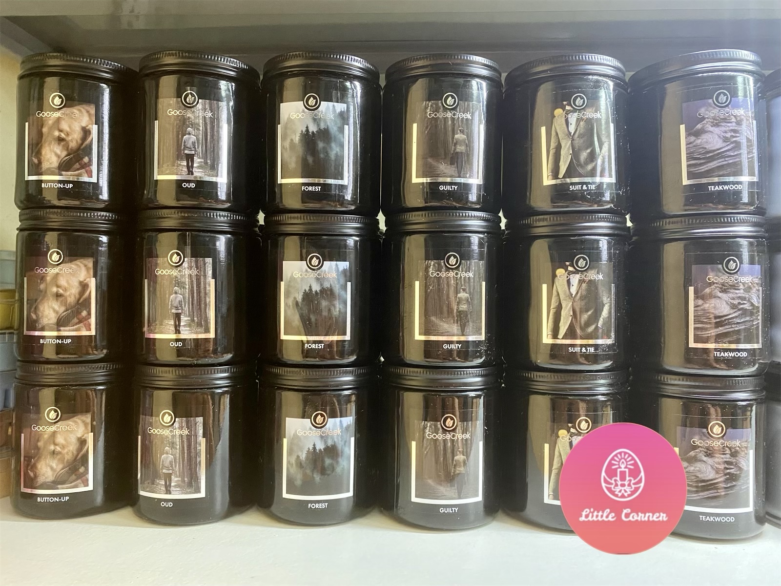 Nến thơm 1 bấc goose creek 198g - men collection