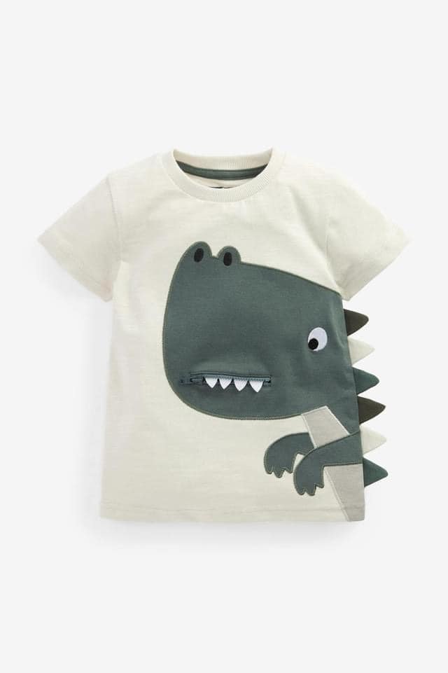 Sét quần áo bé trai họa tiết khủng long size 12-18m
