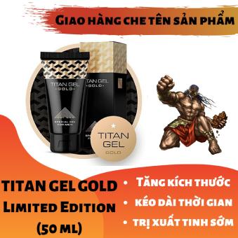 Titan Gel Nga GOLD cao cấp phiên bản giới hạn - Gel dành cho nam - hàng chính hãng - tăng kích thước cho cậu bé (Che tên khi giao hàng)