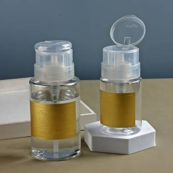 Bình nhún Jerendipity Nails đựng nước lau gel 100ml & 200ml - Lọ đựng dung dịch cồn acetone chuyên dụng làm móng nail