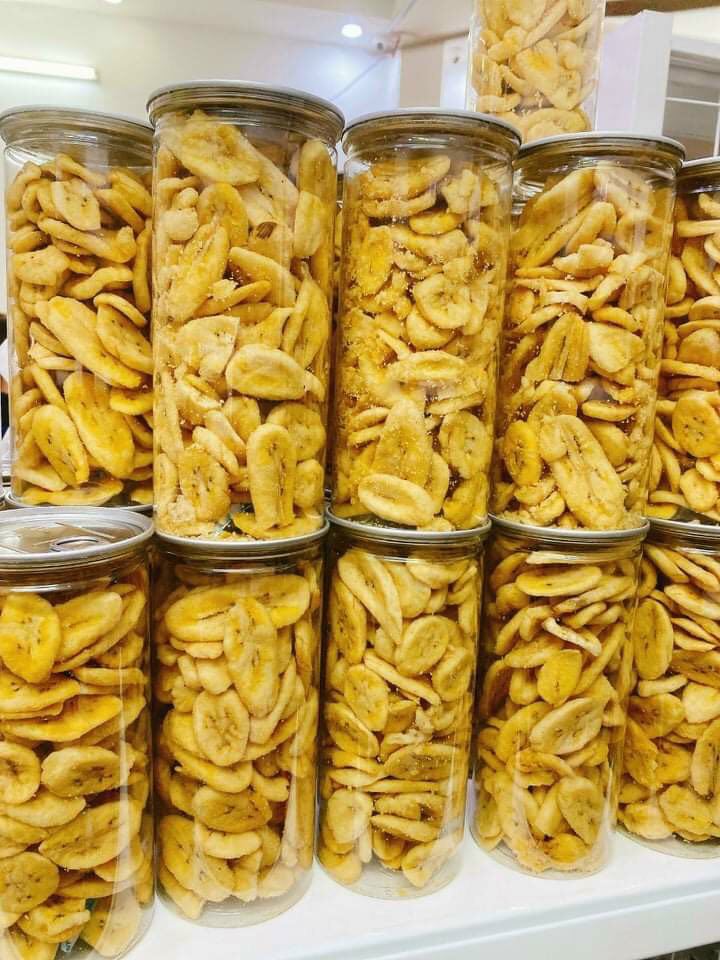 300g Chuối Cau sấy loại 1 giòn ngon khó cưỡng
