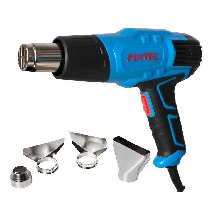 Máy khò nhiệt khò hơi nóng cầm tay fixtec fhg20002, khò giỏ quà, bọc, dán decal xe