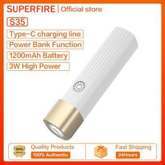 Đèn Pin Gia Đình Supfire S35, Đèn LED Mini Đèn Pin Chống Nước Cầm Tay