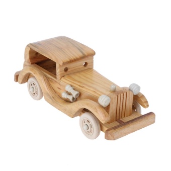 Creative Retro Wooden Classic Car Model Children Toys Crafts Decoration - Intl April 2018 - 5 Creative Retro Wooden Classic Car Model Children Toys Crafts Decoration - intl - 5