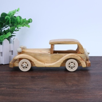 Creative Retro Wooden Classic Car Model Children Toys Crafts Decoration - Intl April 2018 - 3 Creative Retro Wooden Classic Car Model Children Toys Crafts Decoration - intl - 3