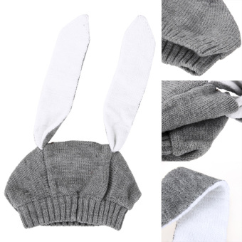 Winter Baby Rabbit Ears Knitted Hat Toddler Kids Wool Cap For Children 0-3Y April 2018 - 2 Winter Baby Rabbit Ears Knitted Hat Toddler Kids Wool Cap For Children 0-3Y - 2