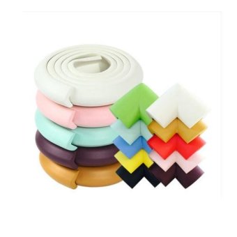 10Meter + 10 Corners+ 10 Socket Covers & Corner Guards;Furniture Bumpers & Edge Cushion;Baby Proof Desk Table Protector;Home Guards For Child Safety Proofing,Coffee(White) - Intl April 2018 - 5 10Meter + 10 Corners+ 10 Socket Covers & Corner Guards;Furniture Bumpers & Edge Cushion;Baby proof Desk Table Protector;Home Guards for Child safety proofing,Coffee(White) - intl - 5