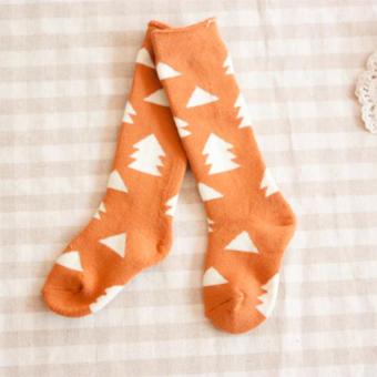 GDS 4 Pairs Baby Cotton Knee High Socks Children In Tube Socks Printcolorful Toddler Winter Spring Long Sock - Intl April 2018 - 4 GDS 4 Pairs Baby Cotton Knee High Socks Children In Tube Socks Printcolorful Toddler Winter Spring Long Sock - intl - 4
