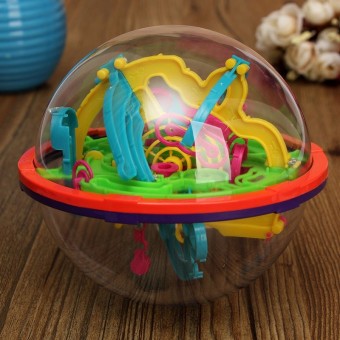 3D Magical Intellect Maze Ball Kids Amazing Balance Logic Ability Toys Learning & Educational IQ Trainer Game For Children April 2018 - 5 3D Magical Intellect Maze Ball Kids Amazing Balance Logic Ability Toys Learning & Educational IQ Trainer Game For Children - 5