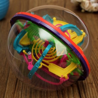 3D Magical Intellect Maze Ball Kids Amazing Balance Logic Ability Toys Learning & Educational IQ Trainer Game For Children April 2018 - 4 3D Magical Intellect Maze Ball Kids Amazing Balance Logic Ability Toys Learning & Educational IQ Trainer Game For Children - 4