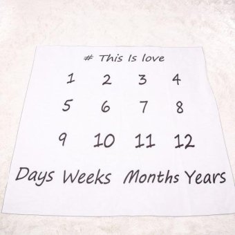 MagiDeal Newborn Baby Letter Milestone Blankets Photography Photo Props 3 - Intl June 2018 - 4 MagiDeal Newborn Baby Letter Milestone Blankets Photography Photo Props 3 - intl - 4