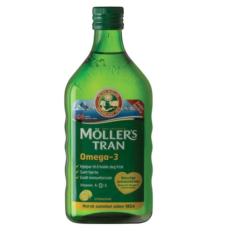 Buy Möllers Omega-3 Cod Liver Oil - Lemon Singapore