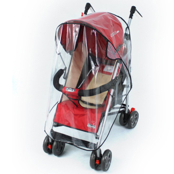 Universal Pushchair Stroller Pram Buggy Transparent Rainproof CoverRain Shade June 2018 - 3 Universal Pushchair Stroller Pram Buggy Transparent Rainproof CoverRain Shade - 3
