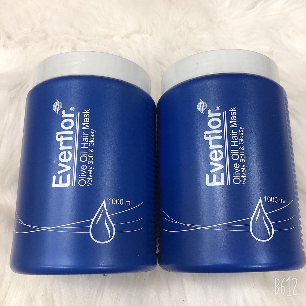 Dầu hấp tóc siêu mềm mượt everflor 1000ml